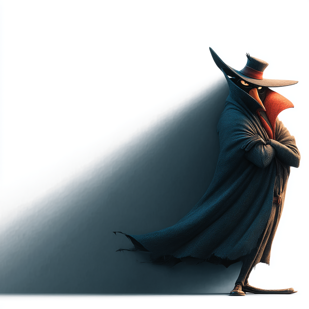 Dramatic Cartoon Illustration