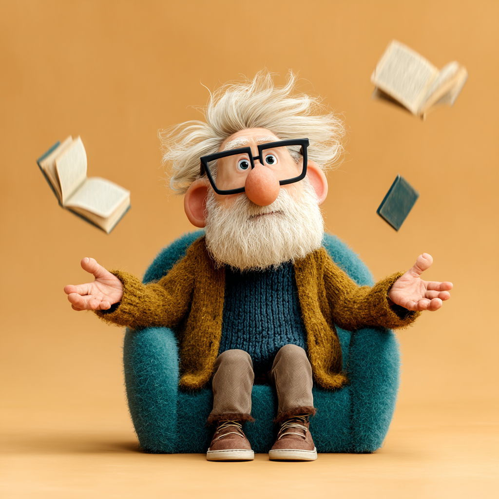 Senior Storyteller Illustration